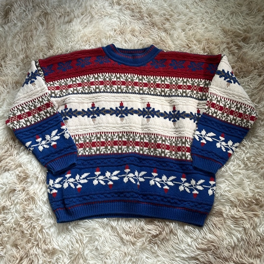 Vintage Keren made in USA knit sweater size:M
